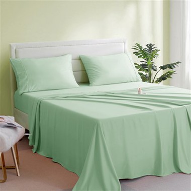 Komplet ravne posteljine od bambusa